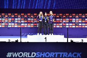 (SP)THE NETHERLANDS-ROTTERDAM-ISU-WORLD SHORT TRACK SPEED SKATING CHAMPIONSHIPS-WOMEN'S 1500M