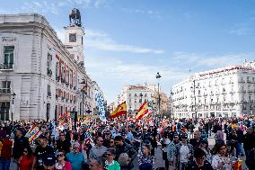 Security Forces Protest - Madrid