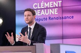 Clement Beaune On Dimanche En Politique - Paris