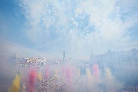 Las Fallas - Fire Festival 2024 In Valencia