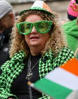 BRITAIN-LONDON-ST. PATRICK'S DAY-PARADE