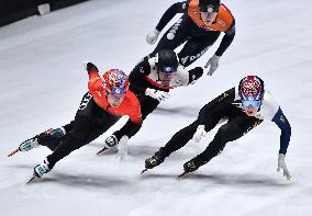 (SP)THE NETHERLANDS-ROTTERDAM-ISU-WORLD SHORT TRACK SPEED SKATING CHAMPIONSHIPS- MEN'S 5000M RELAY