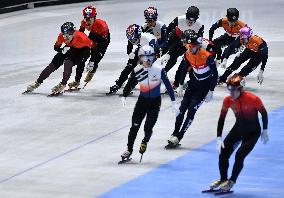 (SP)THE NETHERLANDS-ROTTERDAM-ISU-WORLD SHORT TRACK SPEED SKATING CHAMPIONSHIPS- MEN'S 5000M RELAY