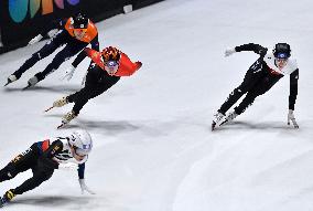 (SP)THE NETHERLANDS-ROTTERDAM-ISU-WORLD SHORT TRACK SPEED SKATING CHAMPIONSHIPS- MEN'S 5000M RELAY