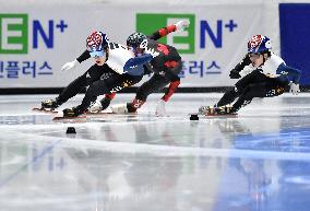 (SP)THE NETHERLANDS-ROTTERDAM-ISU-WORLD SHORT TRACK SPEED SKATING CHAMPIONSHIPS-MEN'S 1000M