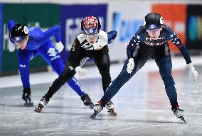 (SP)THE NETHERLANDS-ROTTERDAM-ISU-WORLD SHORT TRACK SPEED SKATING CHAMPIONSHIPS-WOMEN'S 1000M