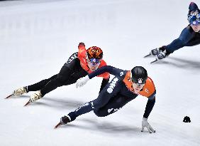 (SP)THE NETHERLANDS-ROTTERDAM-ISU-WORLD SHORT TRACK SPEED SKATING CHAMPIONSHIPS-MIXED TEAM RELAY