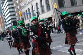 St. Patrick Day In Toronto, Canada