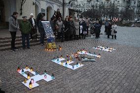 Kyiv remembers victims of Mariupol Drama Theater airstrike