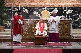 Holy Mass For Late German Cardinal Paul Josef Cordes - Vatican