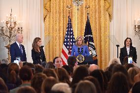 White House Women's History Month Reception And Legislation Signing