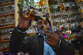 Sale Of 'Attar' Perfume During The Month Of Ramadan