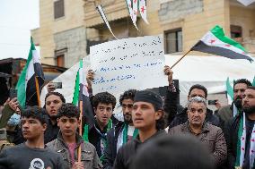 Syrians Commemorate The Thirteenth Anniversary Of The Syrian Revolution Against The Bashar Al-Assad Regime