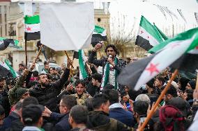 Syrians Commemorate The Thirteenth Anniversary Of The Syrian Revolution Against The Bashar Al-Assad Regime