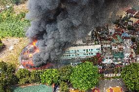 THE PHILIPPINES-QUEZON CITY-FIRE