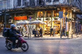 Daily Life In Athens, Greece