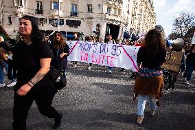 Public Sector Workers Demonstrate - Paris