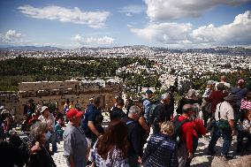 The Acropolis Of Athens
