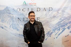 Film Director Bayona attends a colloquium talk about his latest film 'Society of the Snow' in Spain