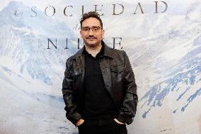 Film Director Bayona attends a colloquium talk about his latest film 'Society of the Snow' in Spain