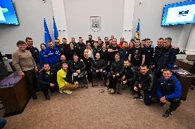 National team of Ukraine awarded in Lviv upon returning from US Air Force competition