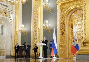 Putin Meets With His Election Agents - Moscow