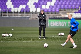 EURO 2024 Play-off ICELAND Official Training Session