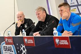 EURO 2024 Play-off ICELAND Press Conference