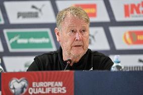 EURO 2024 Play-off ICELAND Press Conference