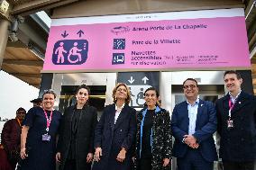 Unveiling of the Paris 2024 Olympic and Paralympic Games signage