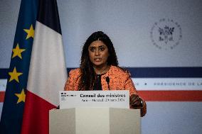 Council Of Ministers At The Elysee Palace