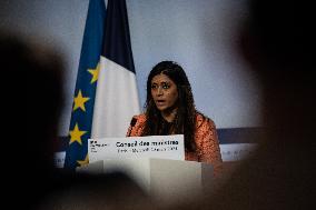 Council Of Ministers At The Elysee Palace