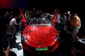 MG Electric Sportscar Launch In Mumbai