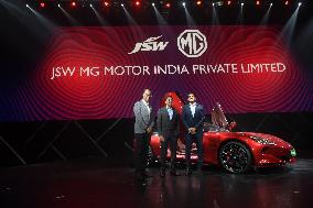MG Electric Sportscar Launch In Mumbai