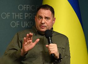 US National Security Advisor Jake Sullivan Visits Kyiv, Amid Russian Invasion Of Ukraine.