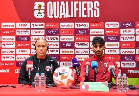 2026 FIFA World Cup Qualifier -Qatar Press Conference