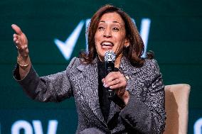 Vice President Harris speaks at League of Conservation Voters in DC