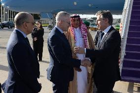 Blinken Visits Saudi Arabia - Jeddah