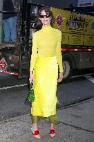 Rebecca Hall At Good Morning America - NYC