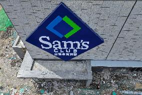 A Sam's Club Store Under Construction in Nanjing