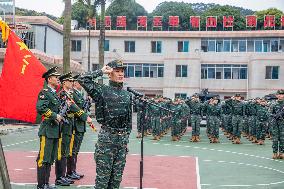 2024 SWAT Team Members Induction Ceremony in Nanning