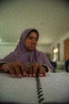 Braille Quran Readers In Ramadan Time - Indonesia