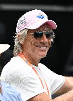 Jon Bon Jovi At Tennis Open - Miami