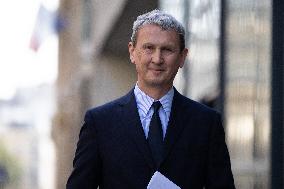 Xavier Niel hearing at the National Assembly - Paris