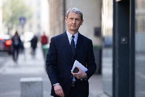 Xavier Niel hearing at the National Assembly - Paris