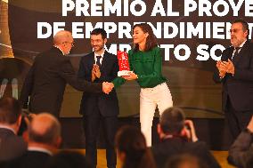 Queen Letizia At Discapnet Awards - Madrid