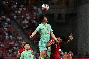 (SP)SINGAPORE-FOOTBALL-FIFA WORLD CUP ASIAN QUALIFIERS-SINGAPORE VS CHINA