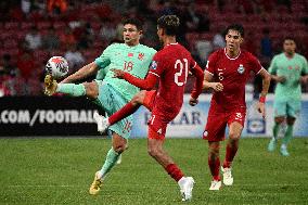 (SP)SINGAPORE-FOOTBALL-FIFA WORLD CUP ASIAN QUALIFIERS-SINGAPORE VS CHINA