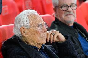 Giorgio Armani Attends Euroleague Game - Monaco