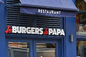 Illustrations Of Commercial Signs And Shops - Lyon